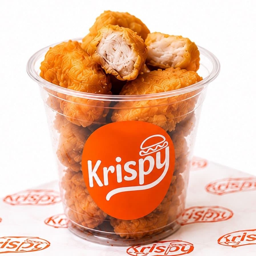 Nuggets di pollo impanati e fritti